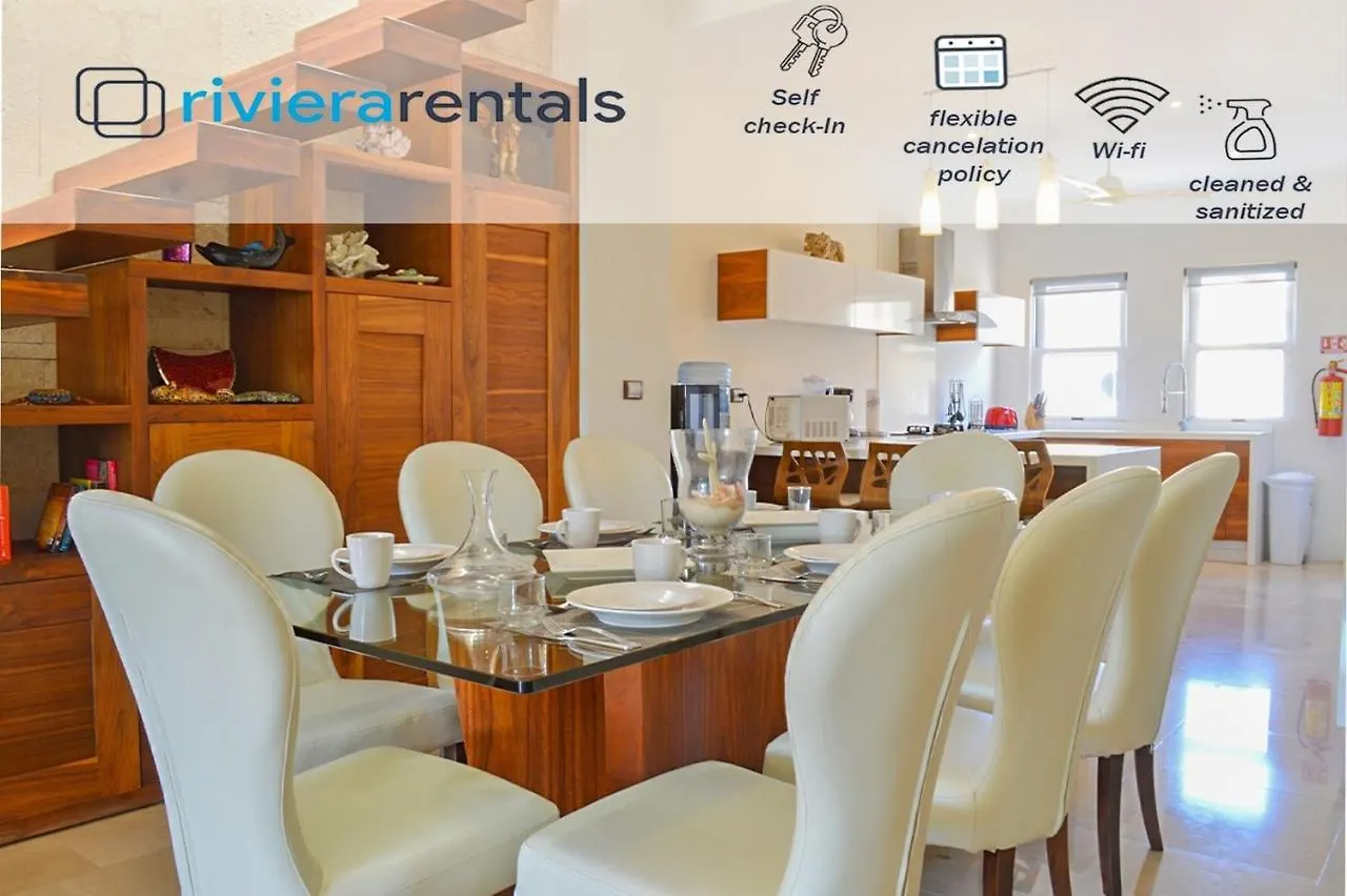 Amazing 3Br Penthouse Steps To The Beach And 5Th Avenue Playa del Carmen